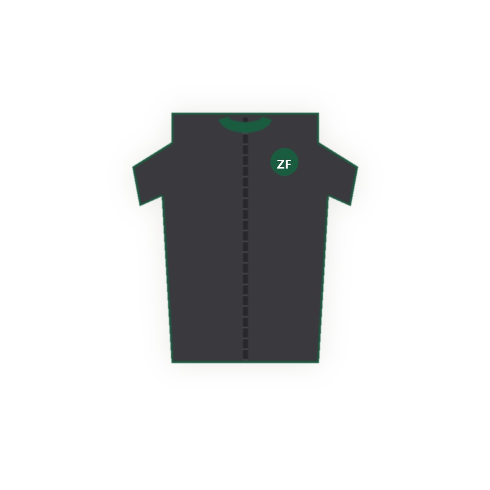 Fleece vest met rits