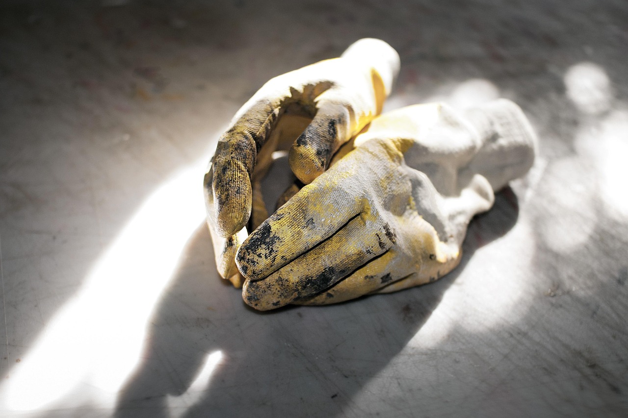 Werkhandschoenen met grip (3 paar)